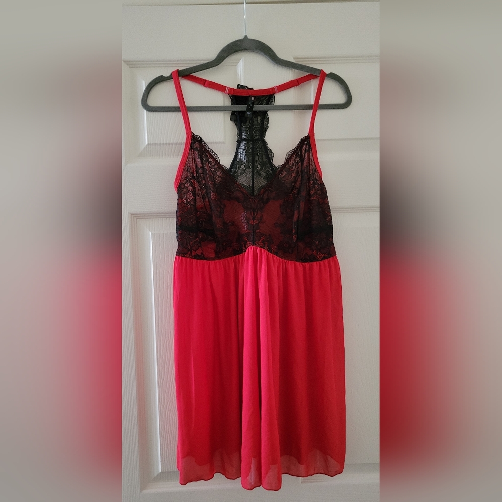 Torrid Super Soft Lace Racerback Sleep Chemise - Size 1
